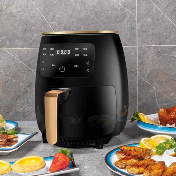 6L Black and Rose Gold Air Fryer