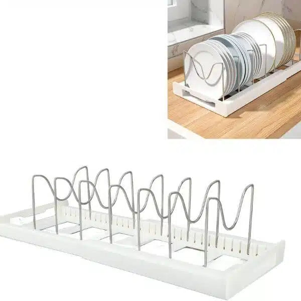 Adjustable Pots and Pans Organizer