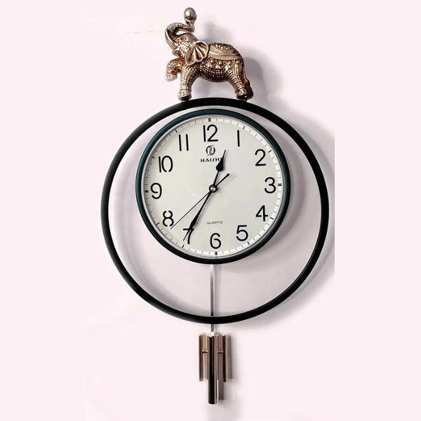 Analog Pendulum Wall Clock