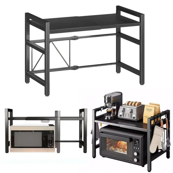 Expandable Microwave Shelf Organizer