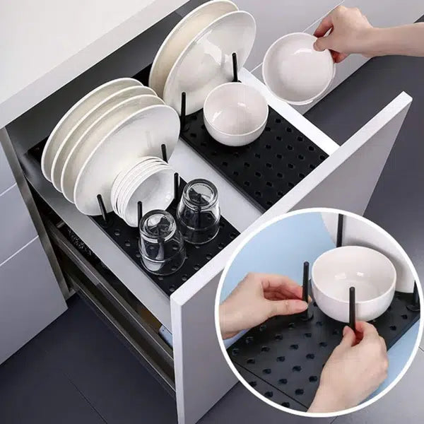 Space Saving Drain Rack Organizer