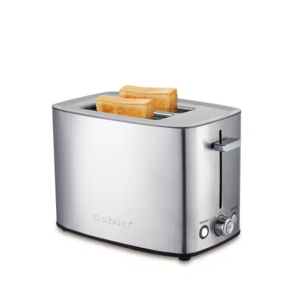 Stainless Steel 2 Slice Pop Up Toaster
