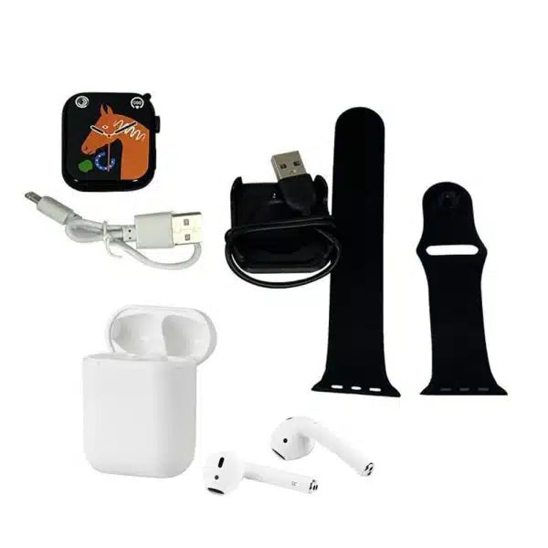 W8 Ultra Combo Smart Watch + TWS