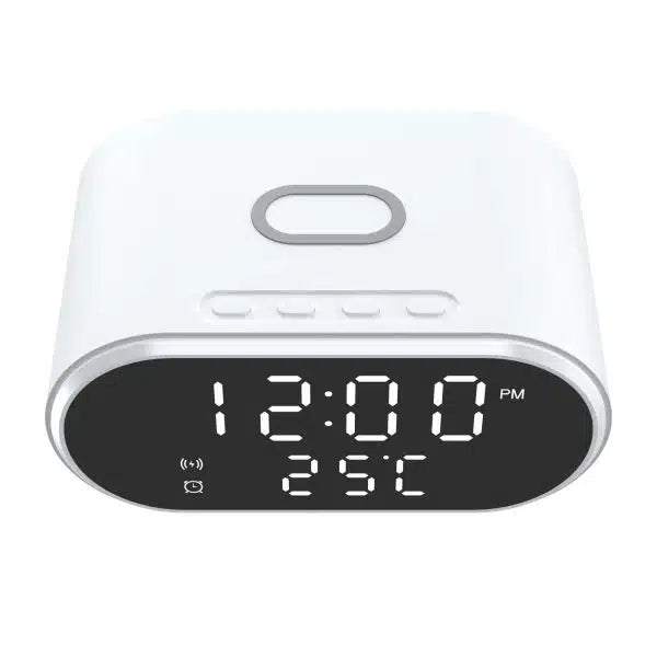 2 in 1 Alarm Clock and Wireless Charger