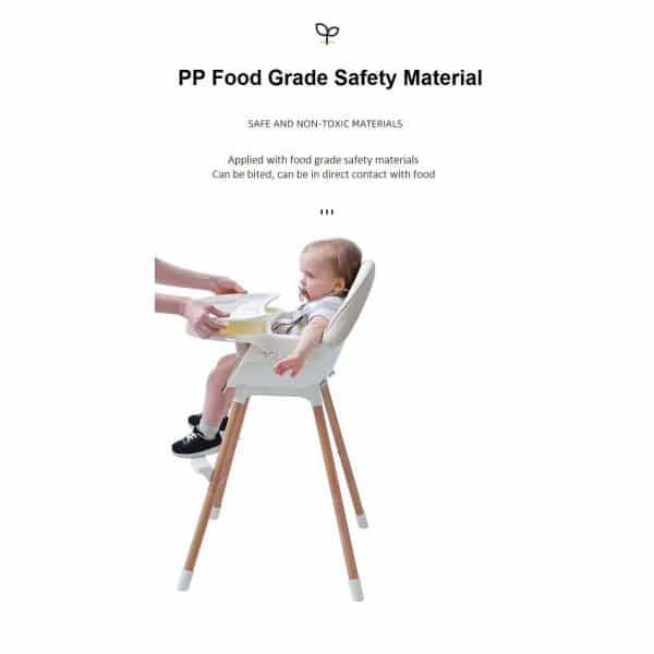 2 in 1 Baby High Chair Baby Feeding Chair Baby Booster Chair—
