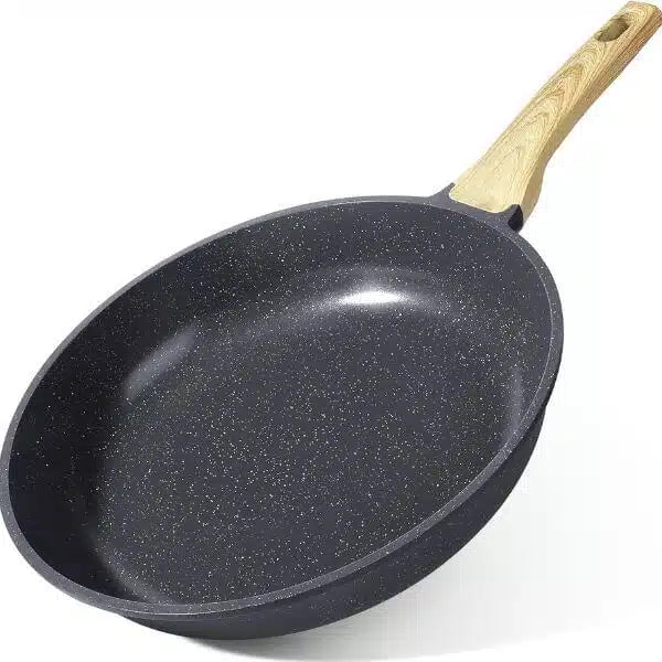 28cm Granite Coated Non Stick Frying Pan with Lid