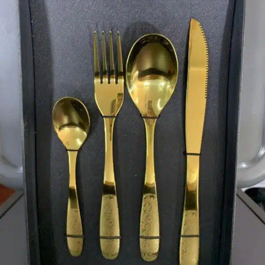 4 Piece Stainless Steel Cutlery Set