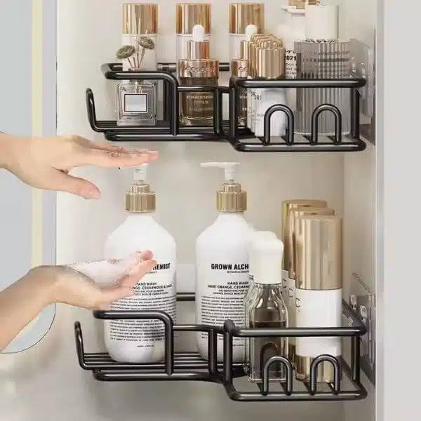 4Pc Bathroom Organizer Shelf