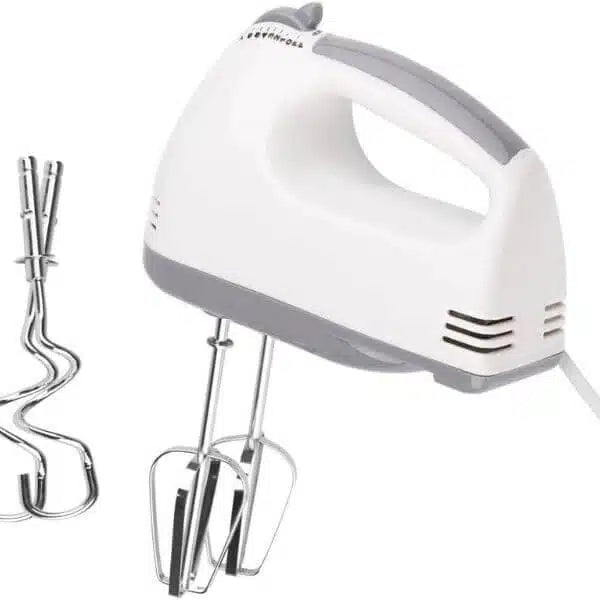 7 Speed Hand Mixer with Stand Mixer Stainless Steel Bowl