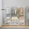 9 Compartment Wardrobe Storage Rack Shelf