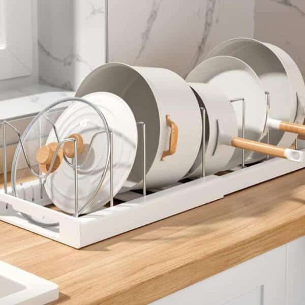 Adjustable Pots and Pans Organizer