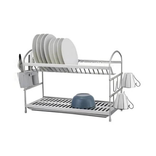Aluminum 2 Layer Dish Rack