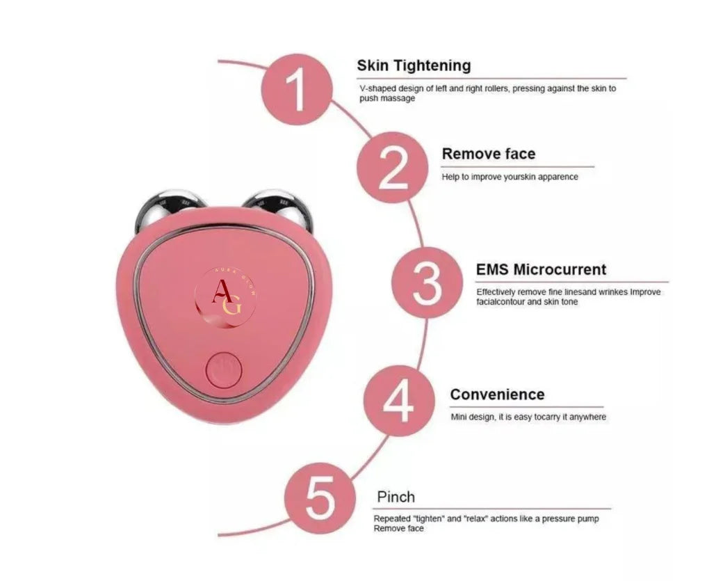 EMS Facial Toner – Microcurrent Skin Firming & Anti-Wrinkle Device