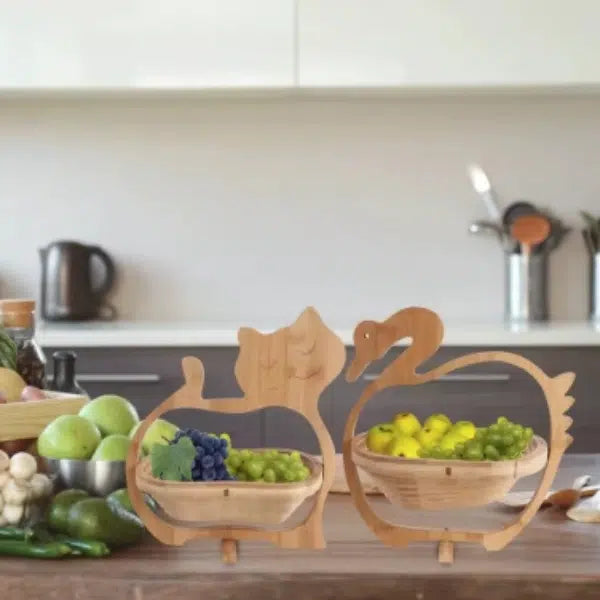 Bamboo Foldable Fruit Basket