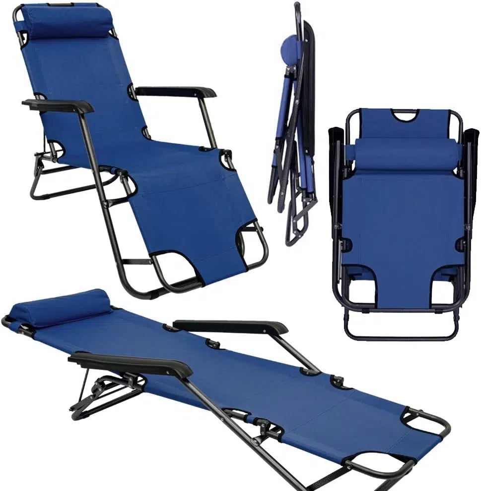 Folding Camping and Lounger Chair