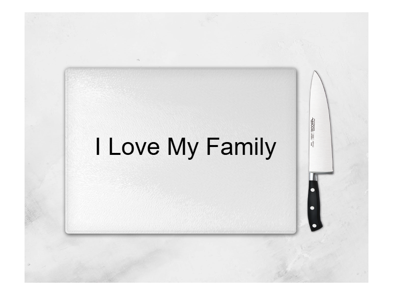 Customized Glass Chopping Board