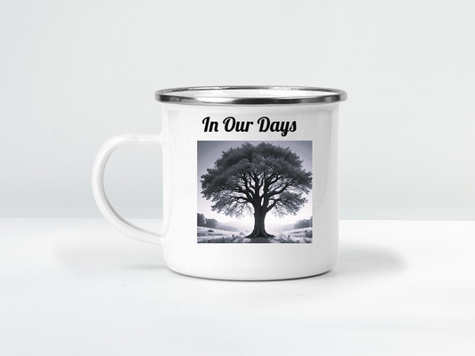 Customized  Waar Was Jy Enamel Metal Mug