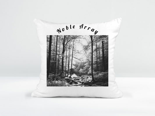 Noble Array Blc and White Scatter Cushion