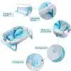 Foldable Baby Bathtub with Temperature Sensor