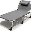 Folding Sun Lounger Recliner Chair