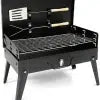 Folding Portable Barbecue Charcoal Grill