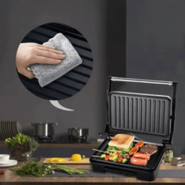 750W Stainless Steel Grill Maker