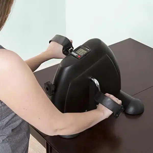 Mini Trainer Indoor Exercise Stepper Bike with LCD Display