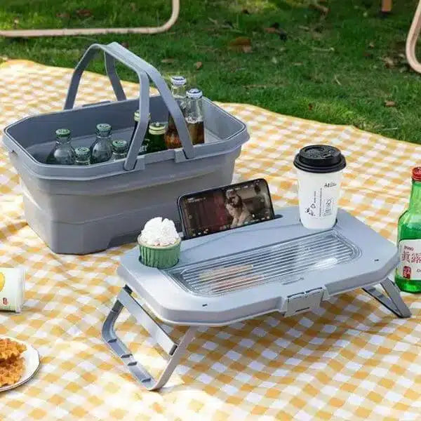 Multifunctional Outdoor Foldable Picnic Basket