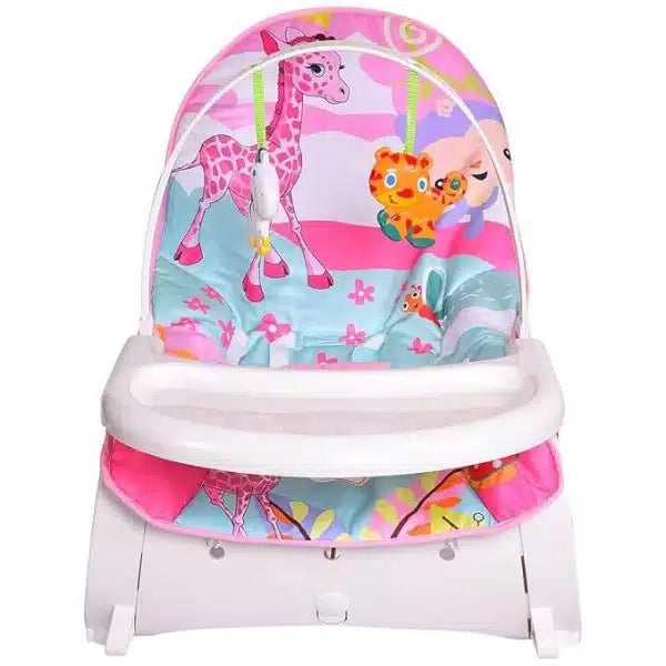 Portable Baby Rocker with Feeding Tray