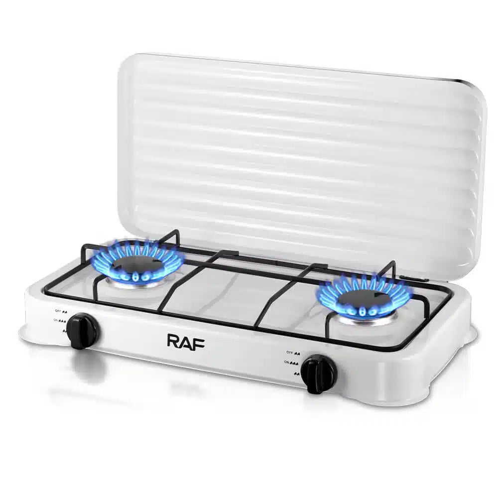 Portable Stainless Steel Two Cooktops Gas Stove