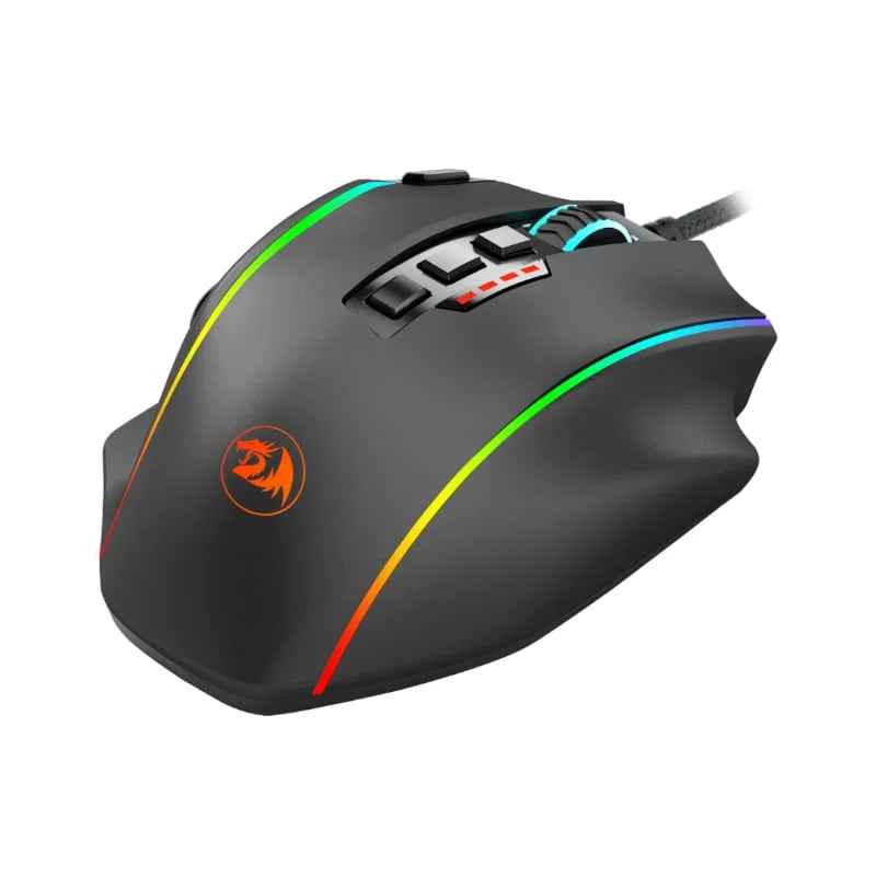 REDRAGON PERDICTION 4 12400DPI RGB MMO Ergo Gaming Mouse