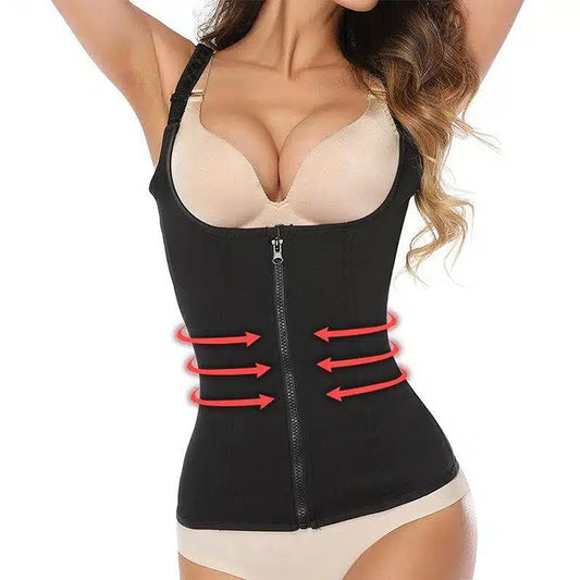 Women Underbust Corset Body Shaper Adjustable Straps