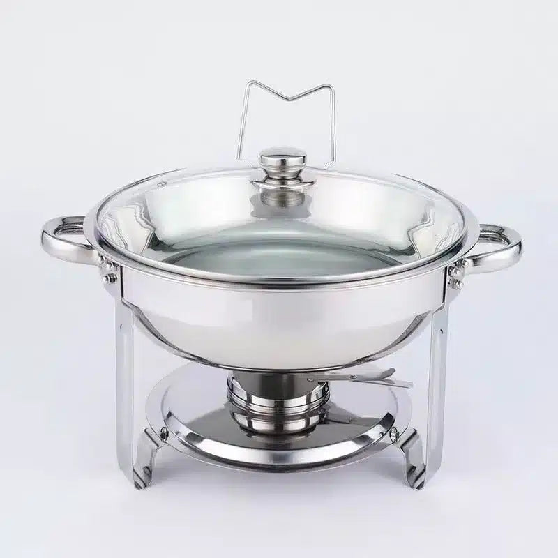 5L Luxury Stainless Steel Silver Buffet Chafing Dish