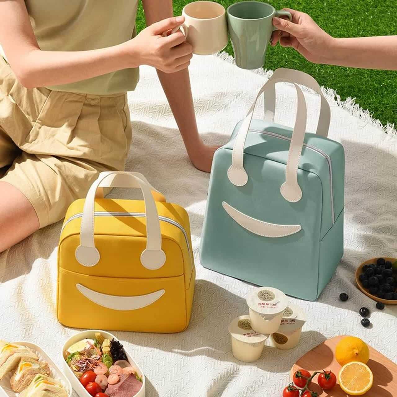 Smiley Lunch Bag