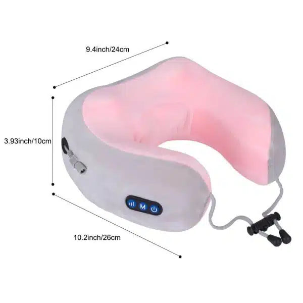 U Shaped Rechargeable Massage Pillow