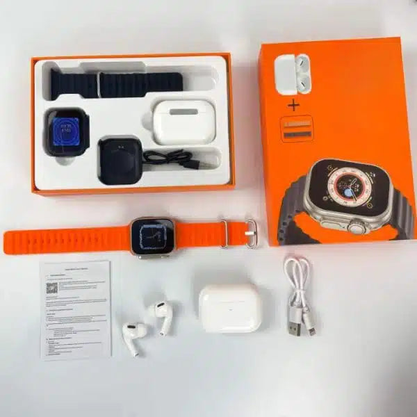 3 in 1 Smart Watch with Earbuds