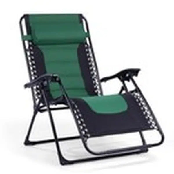 Folding Patio Recliner Chair with Adjustable Headrest