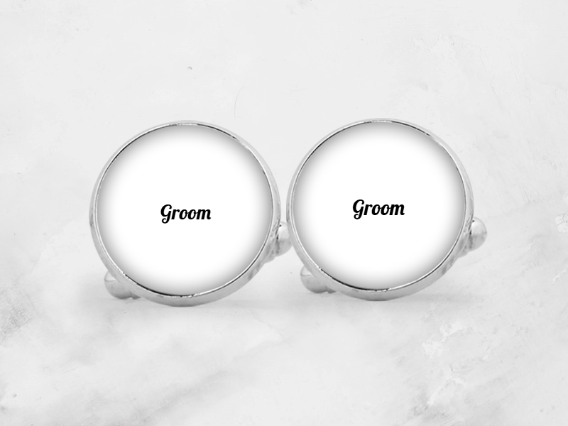 Customized Square Cufflinks