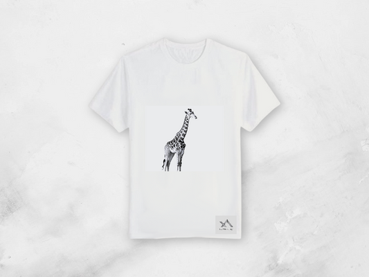 Noble Array Animal Print Cotton  T-sirt