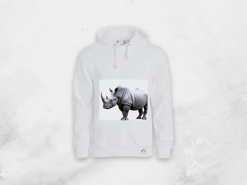 Noble Array Animal Print Hoodie
