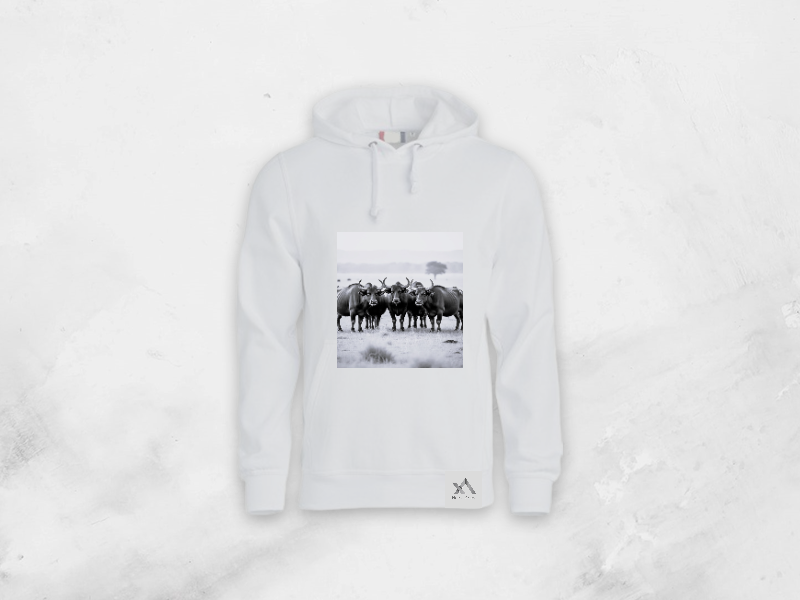 Noble Array Animal Print Hoodie