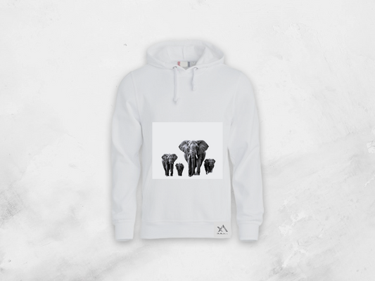 Noble Array Animal Print Hoodie