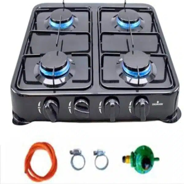 Portable 4 Plate Gas Stove with Accessories1